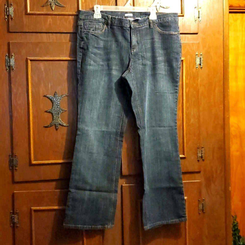 BNWOT Liz &Co. Med blue stretch jeans sz 18